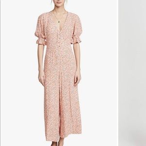 NWT Faithfull the Brand Women’s Ditsy Floral Anka Jumpsuit